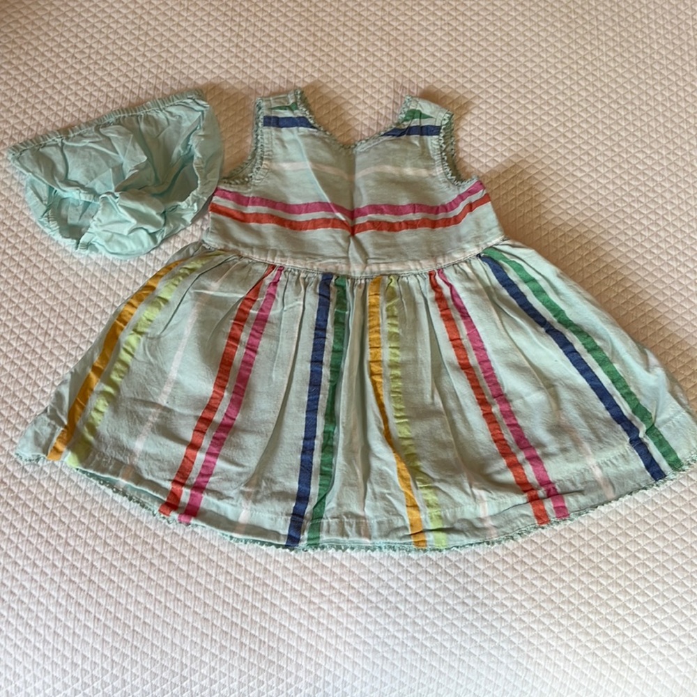 Striped Cotton Dress